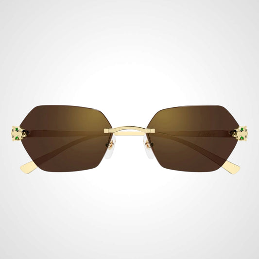 CT0636S 002 Cartier Sunglasses panther