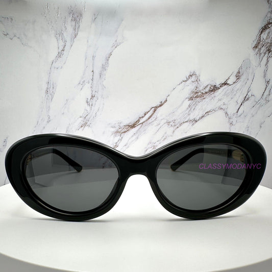 Dolce & Gabbana DG4519 501/87 black cat eye front facing sunglasses