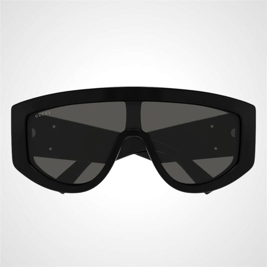 Gucci GG1950S 001 Black sunglasses with a brand logo on a white background front view