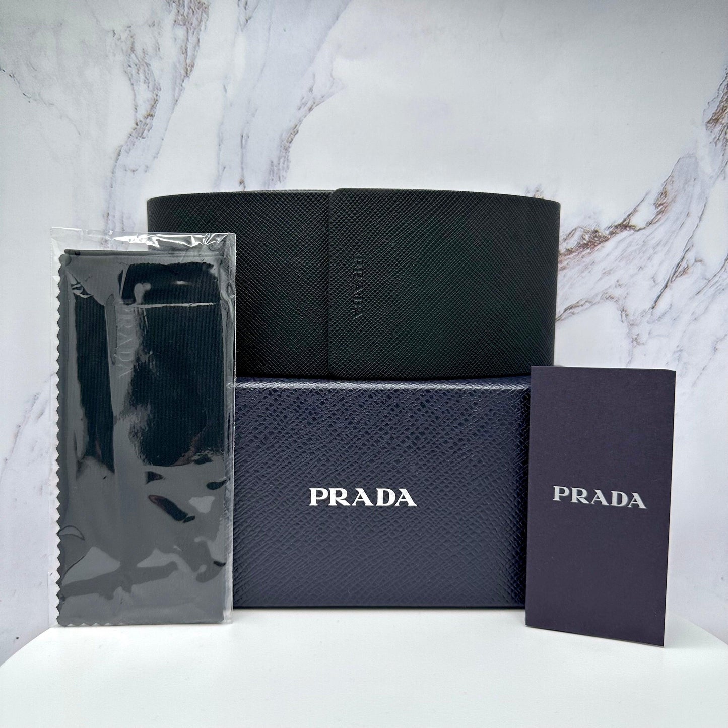 PRADA 0PRA09S 1AB5S0 authentic box and case