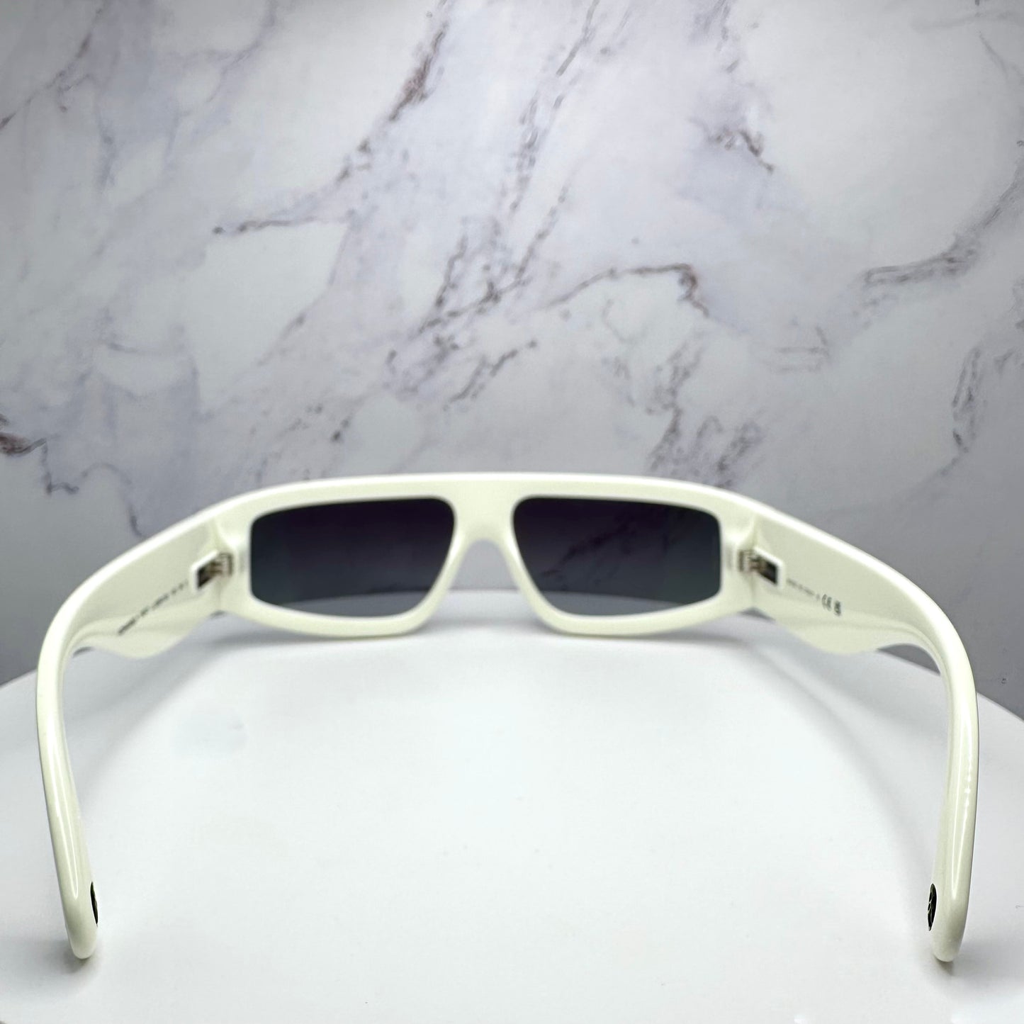 Chanel Shield Sunglasses CC Logo CH6057 Black & White