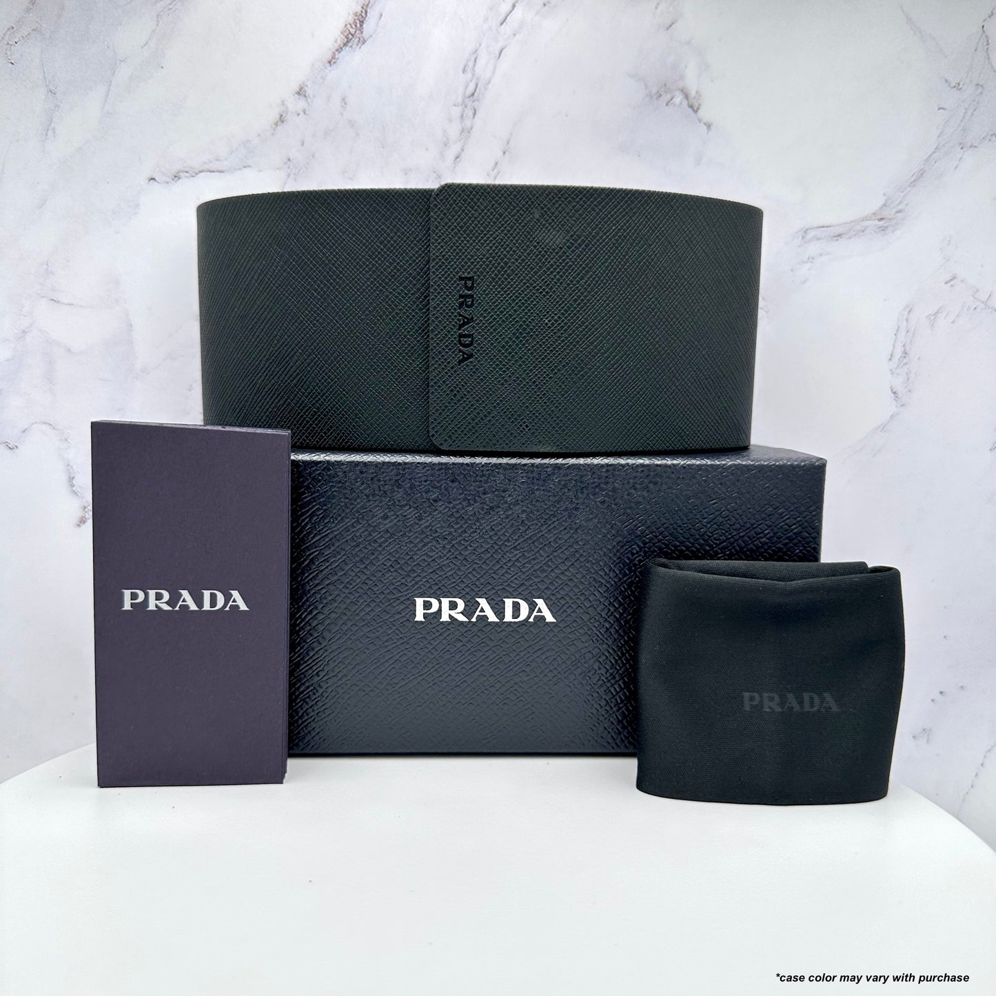 Prada Sunglasses PR26ZS Womens Symbole Logo Brown Tortoise