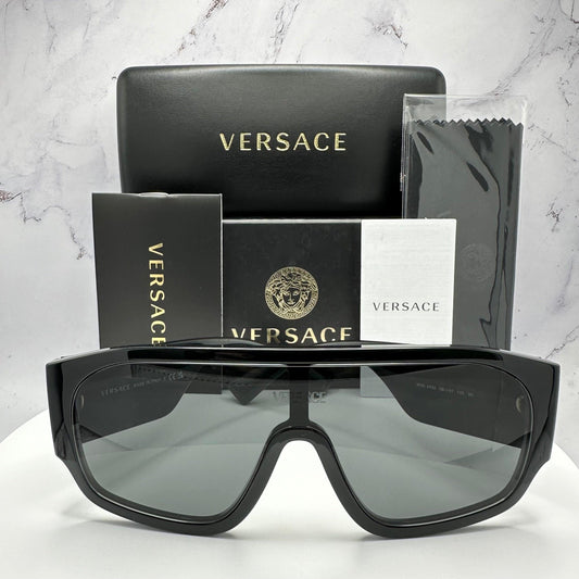 VERSACE 0VE4439 GB1/87 black aviator sunglasses