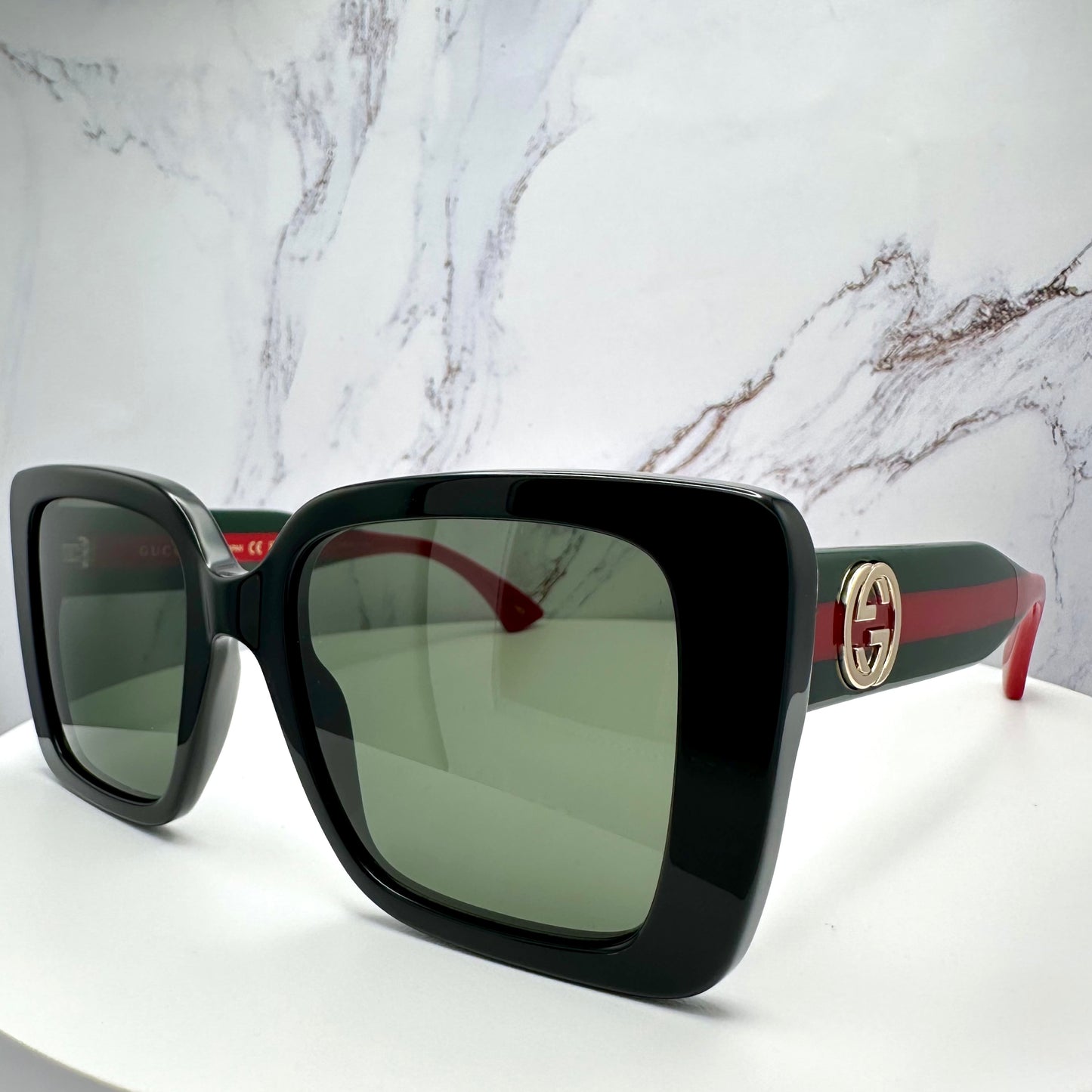 GUCCI Sunglasses GG1861S 001 Back Square Web Arms