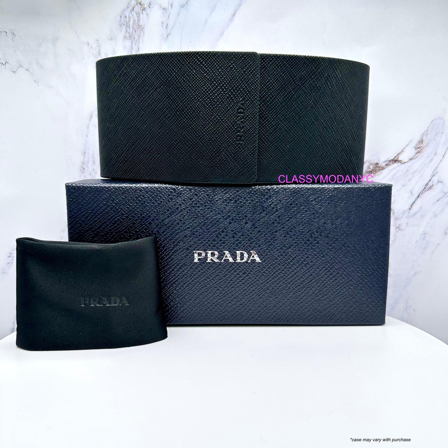 Prada authentic packaging with box and case