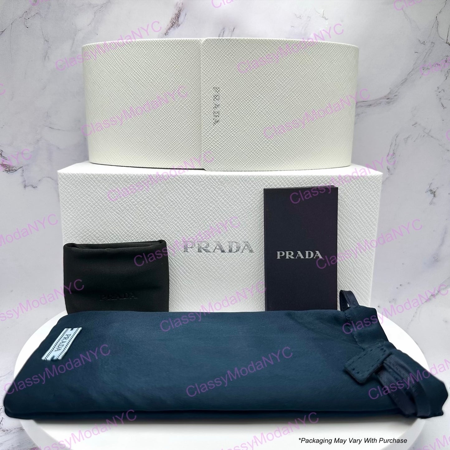 Prada box and case authentic
