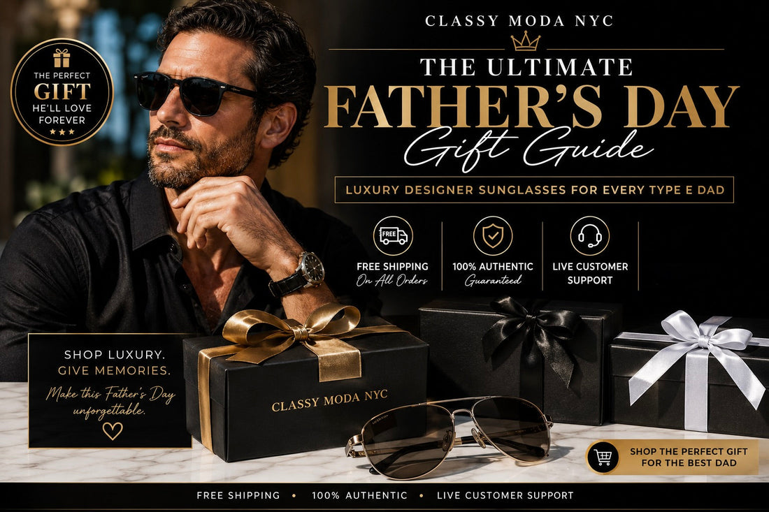 The Ultimate Father’s Day Gift Guide: Luxury Designer Sunglasses for Every Type of Dad