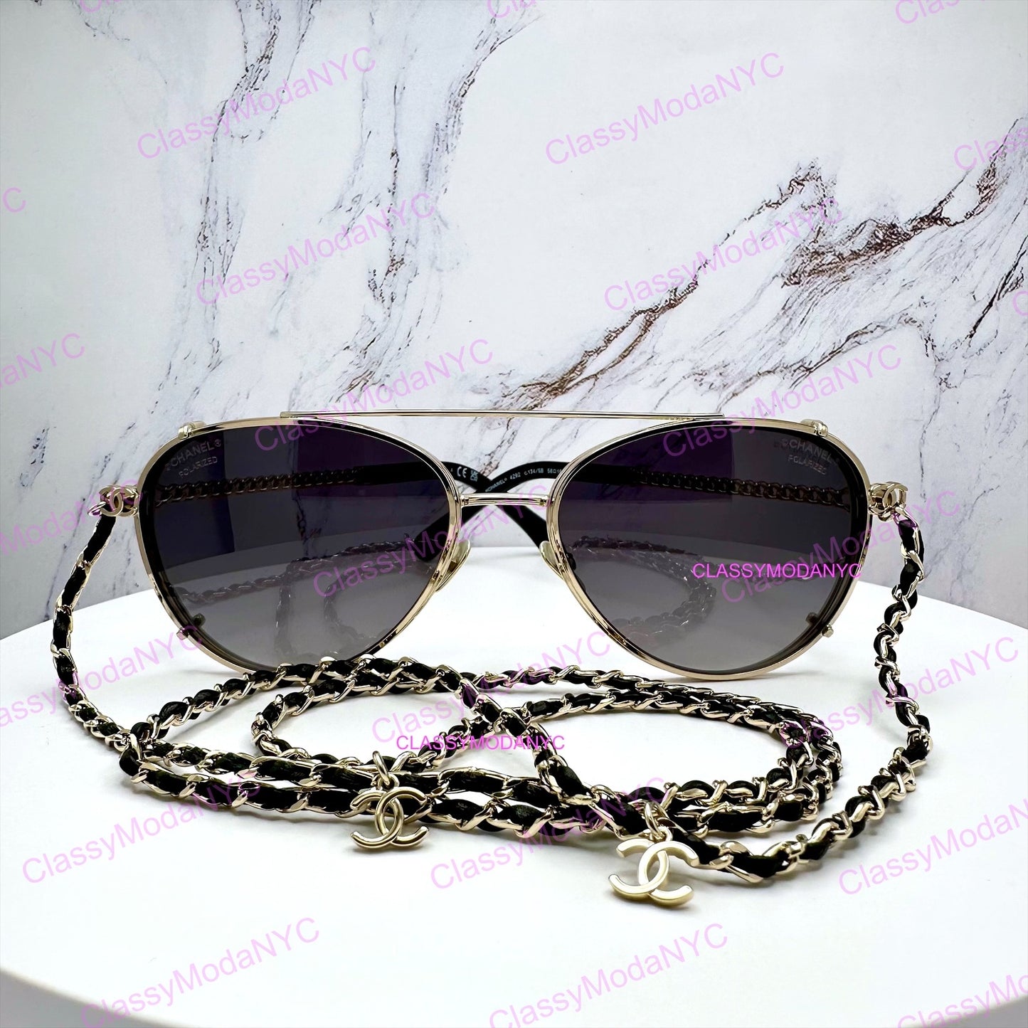 4292 C134/SB Chanel Sunglasses aviator 8