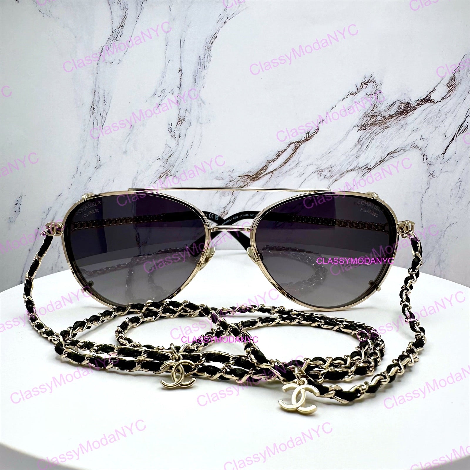 4292 C134/SB Chanel Sunglasses aviator 8