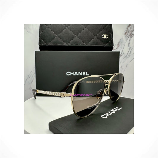 4298H C125/3 Chanel sunglasses aviator 