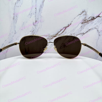4298H C125/3 Chanel sunglasses aviator 7