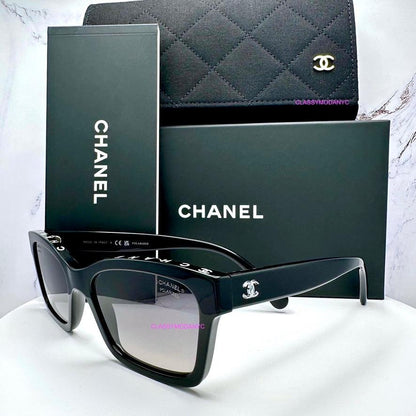 CHANEL CH5417 C501/S8 square black women's sunglasses