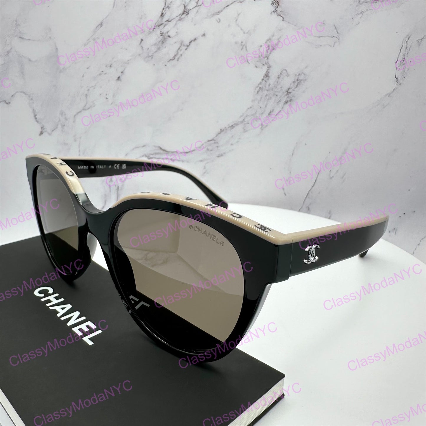 5414 C534/3 Chanel sunglasses black beige 