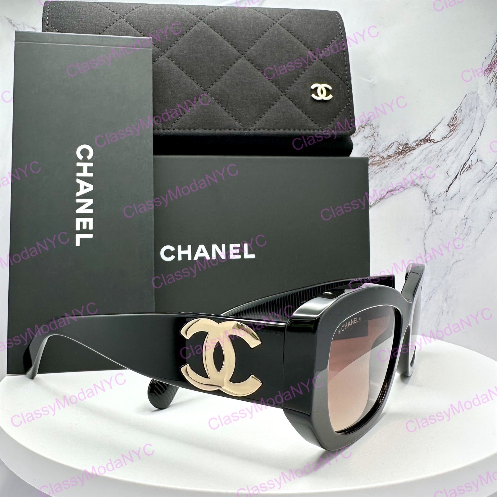 5493 C622/S5 Chanel sunglasses side frame 