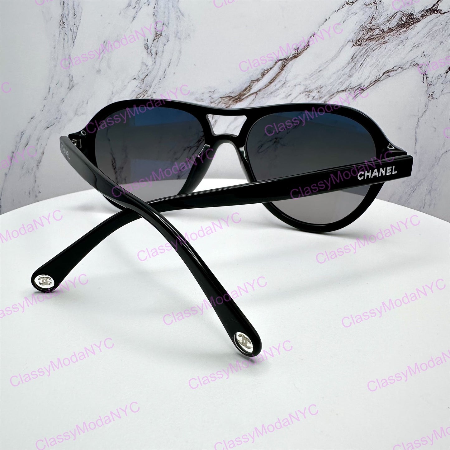 5552U C501/M3 Chanel Sunglasses 4