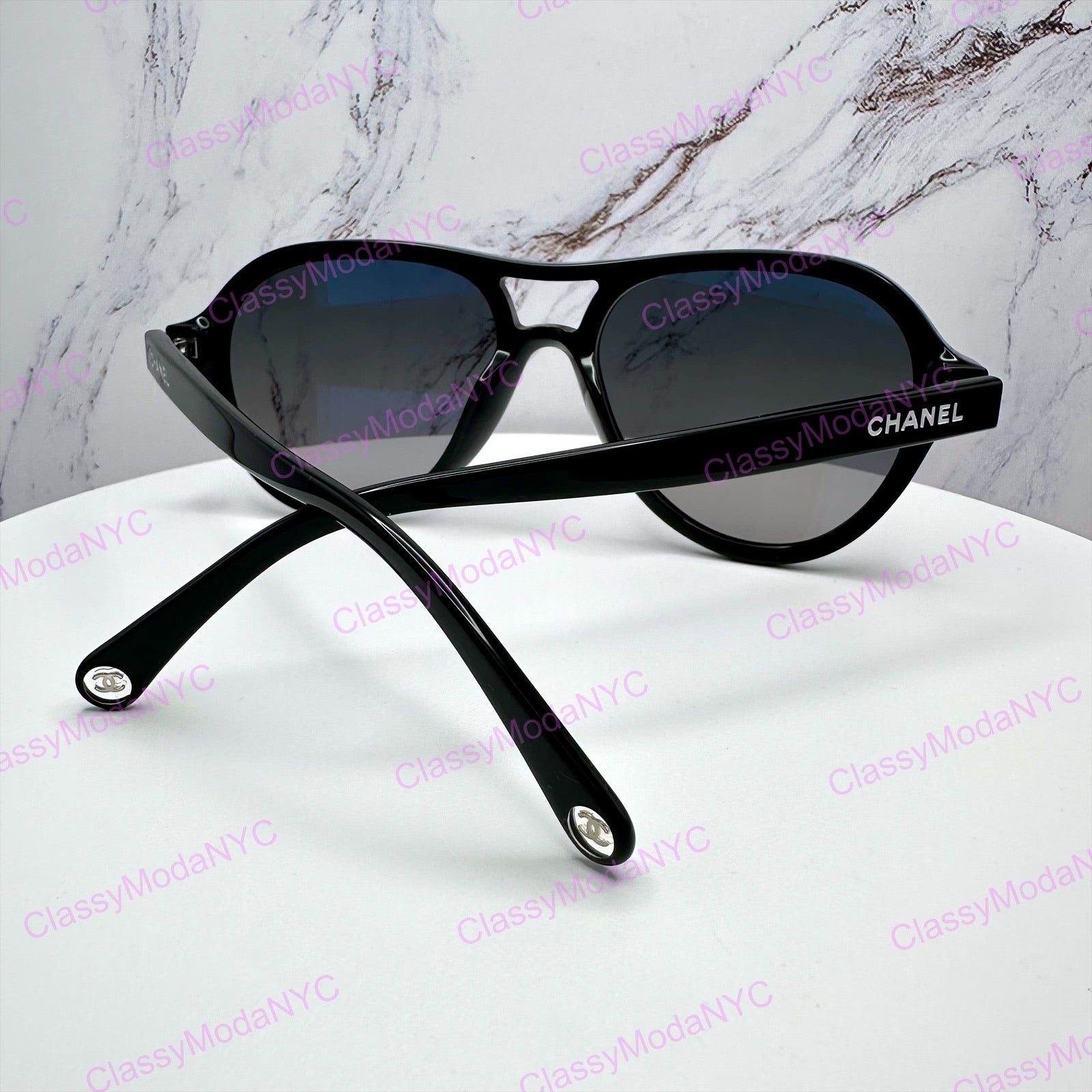 5552U C501/M3 Chanel Sunglasses 4
