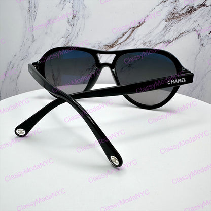 5552U C501/M3 Chanel Sunglasses 4