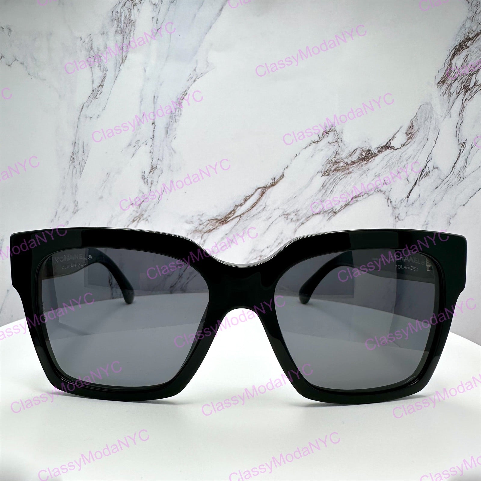 5557 C622/T8 Chanel Sunglasses front view 