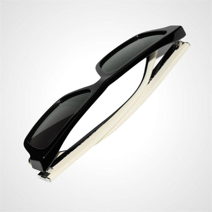 5564B C501/S8 Chanel sunglasses black and white side view 