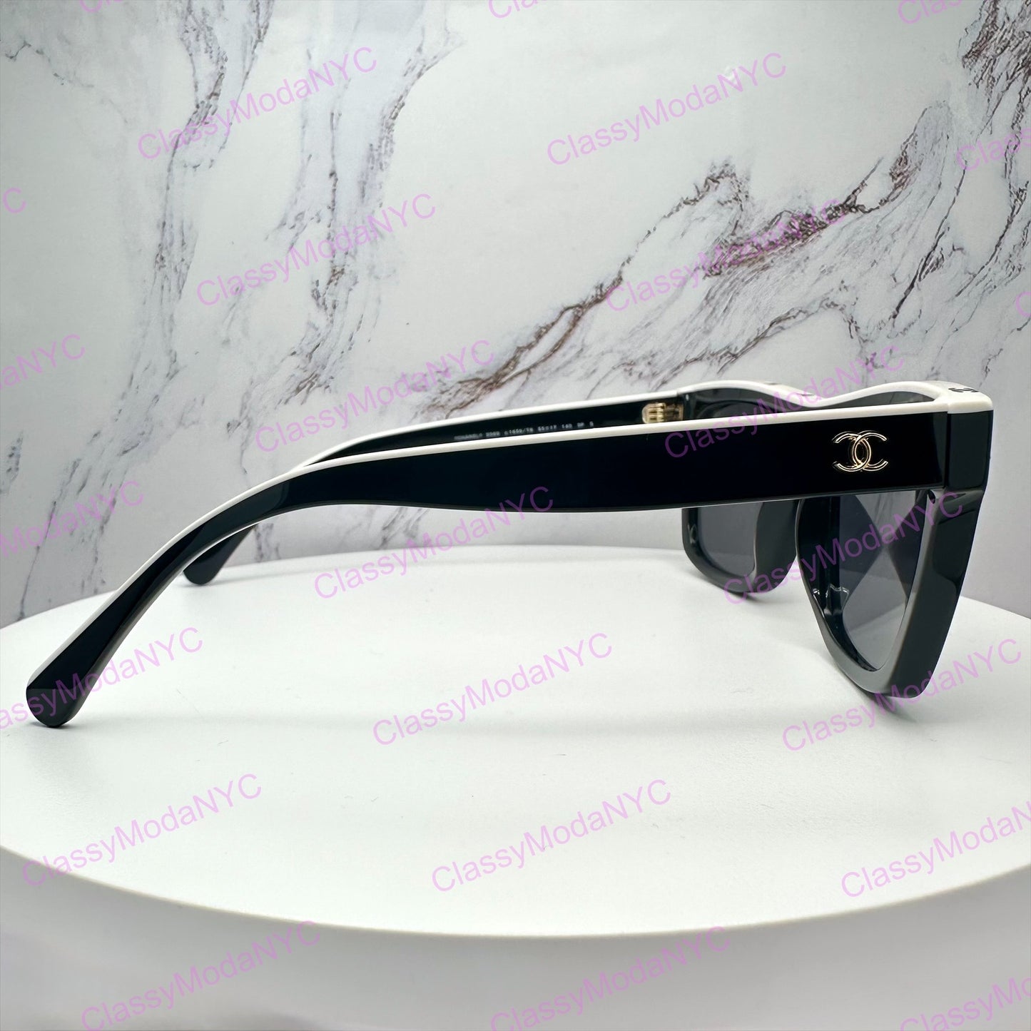 5569 1656/T8 Chanel sunglasses side view 