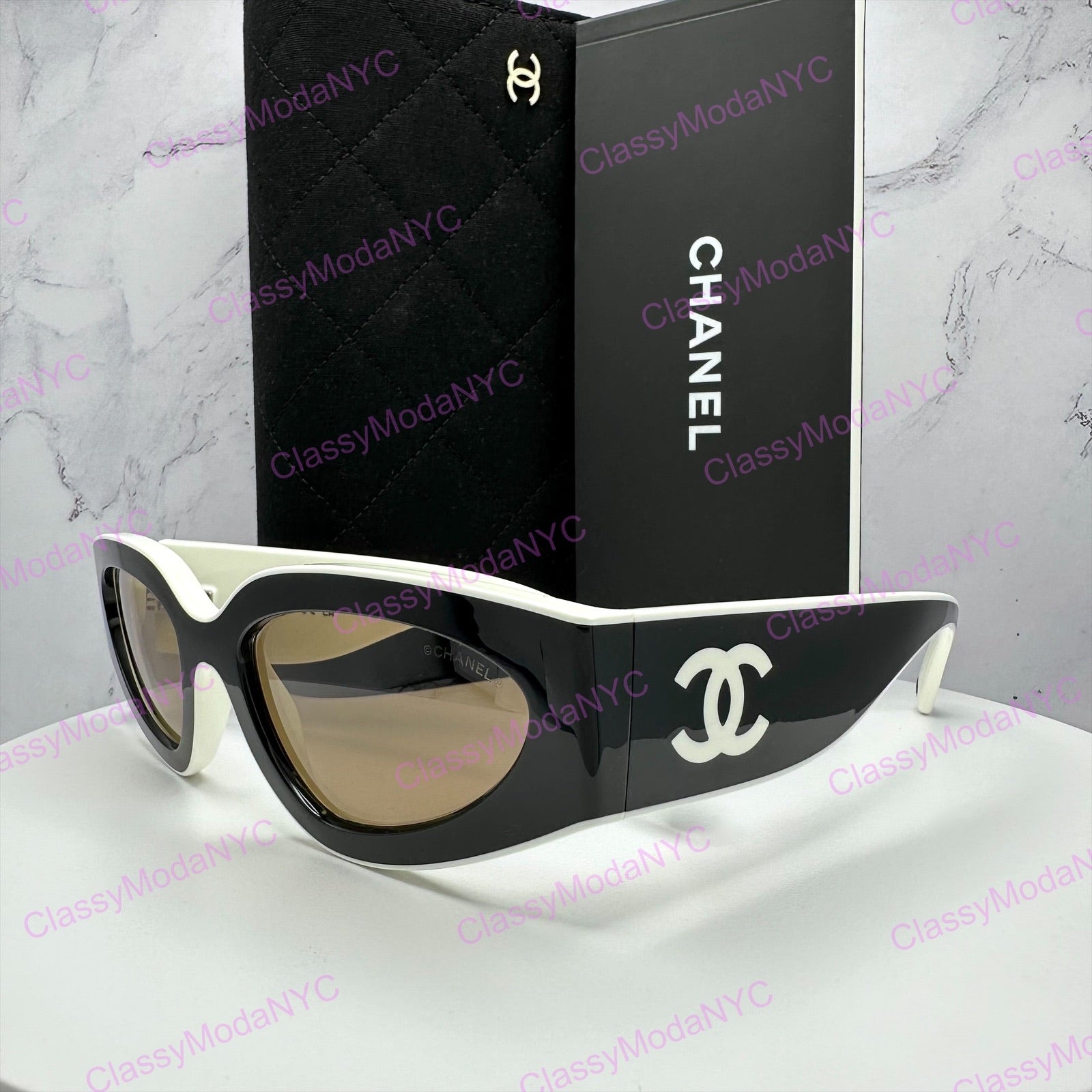 6056 1656/53 Chanel Sunglasses 
A71614 X02081 S5653 Photo 3