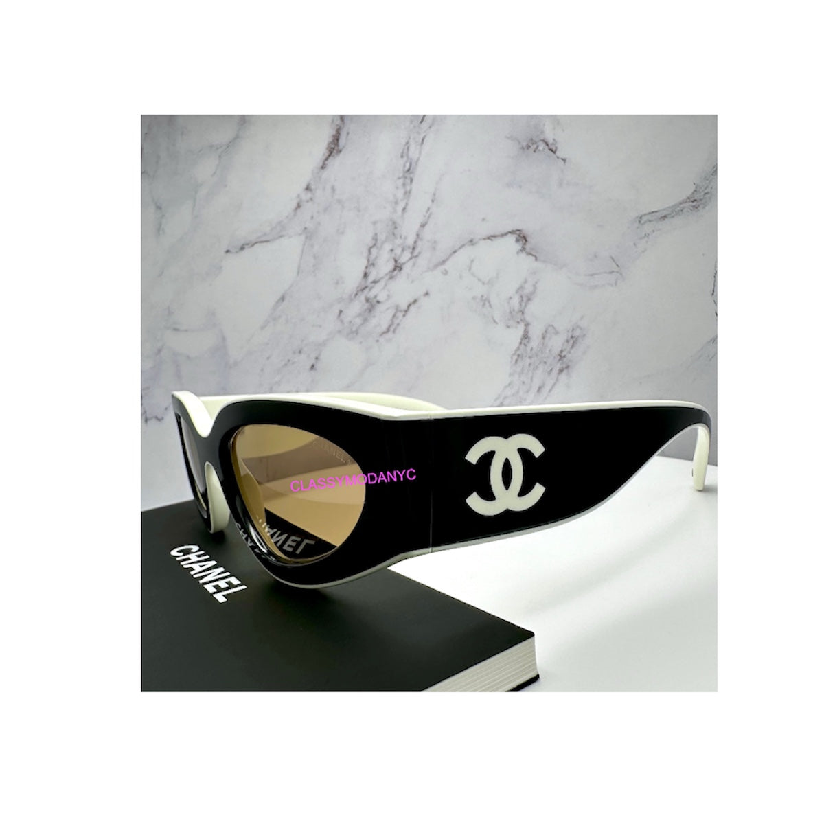 6056 1656/53 Chanel eye cat sunglasses 