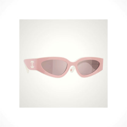 6056 1870/53 Chanel sunglasses pink white 