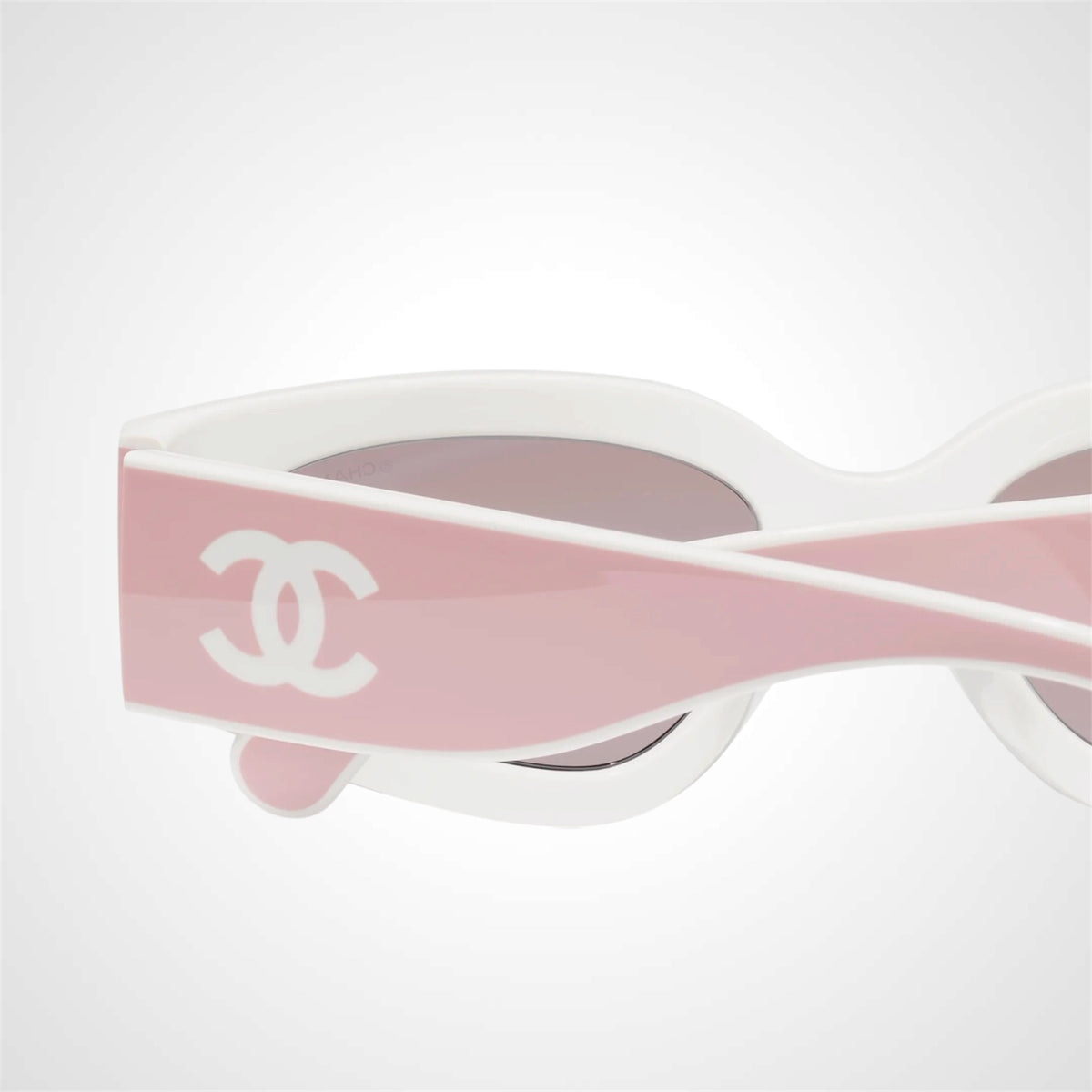 6056 1870/53 Chanel sunglasses pink white 4