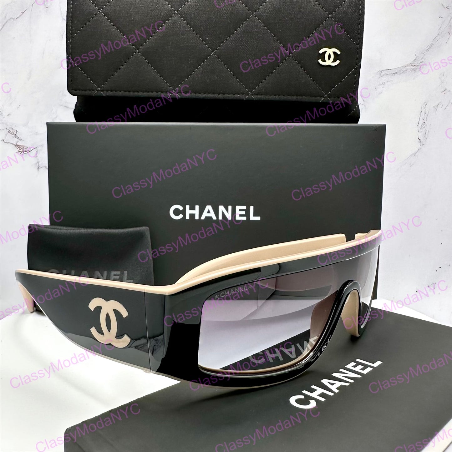 6057 C534/S6 Chanel sunglasses side view 5