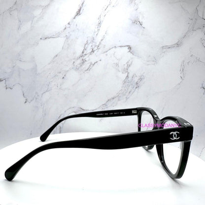 CHANEL CH3392 C501 black eyeglasses square frame 53mm for women