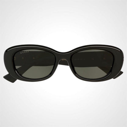 Gucci GG1829SK 001 black oval women’s sunglasses