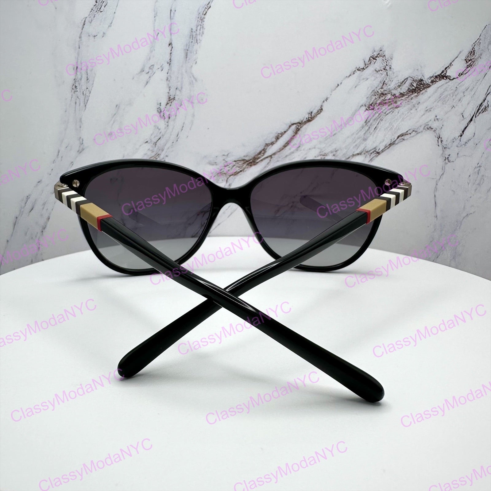 BE4216 30018G Burberry Sunglasses back view 