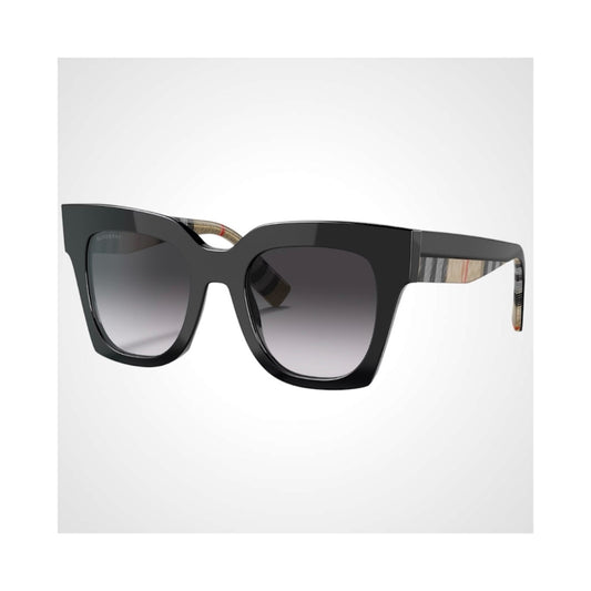 Burberry Sunglasses Black Check Square BE4364 39428G