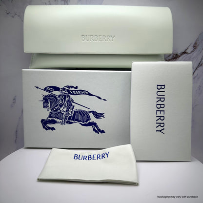 Burberry authentic packaging set including case, box, polish cloth for sunglasses 