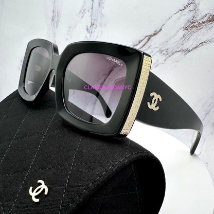 CHANEL CH5435 C622/S6 sunglasses with grey gradient lens