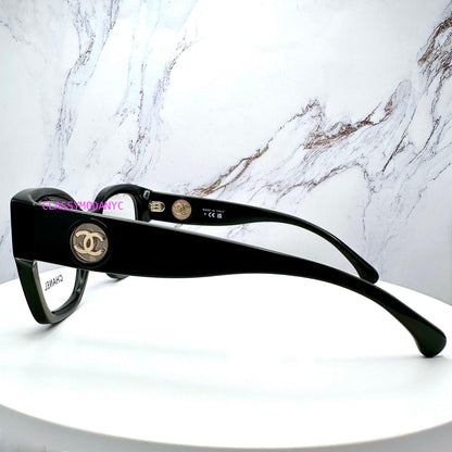 CH3490 C622 Chanel black eyeglasses 