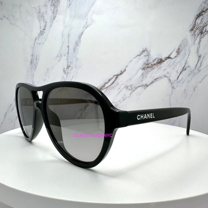 CH5552U C501/M3 Chanel sunglasses side view 