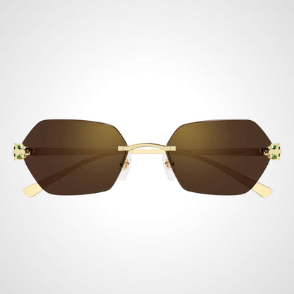 CT0636S 002 Cartier Sunglasses panther 
