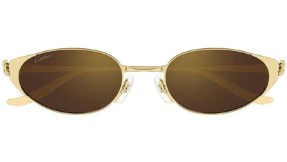 CT0630S 002 Gold Cartier panther oval sunglasses 