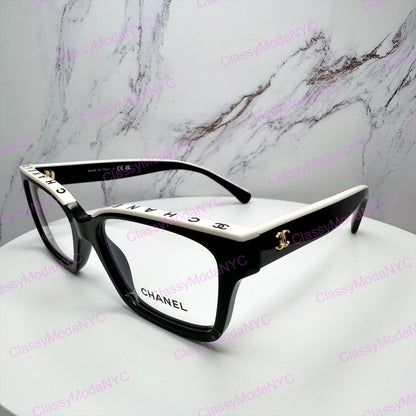 Chanel 3510 1656 Chanel eyeglasses letter logo on top frame side view 7