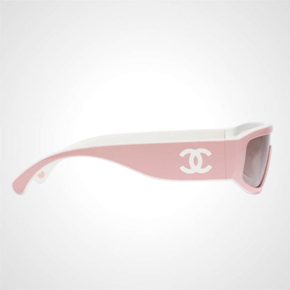 Chanel 6057 1870/7N wrap pink white sunglasses 