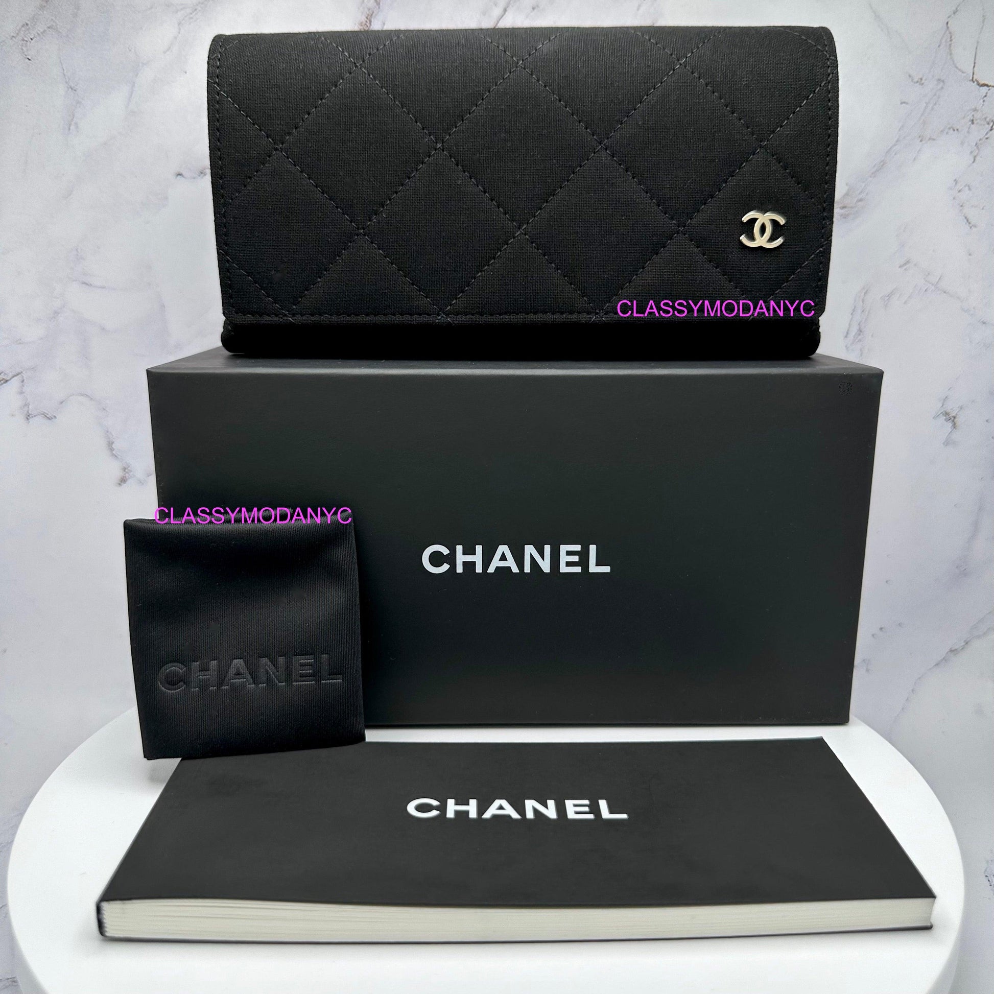 CHANEL box and case, authentic packaging.
