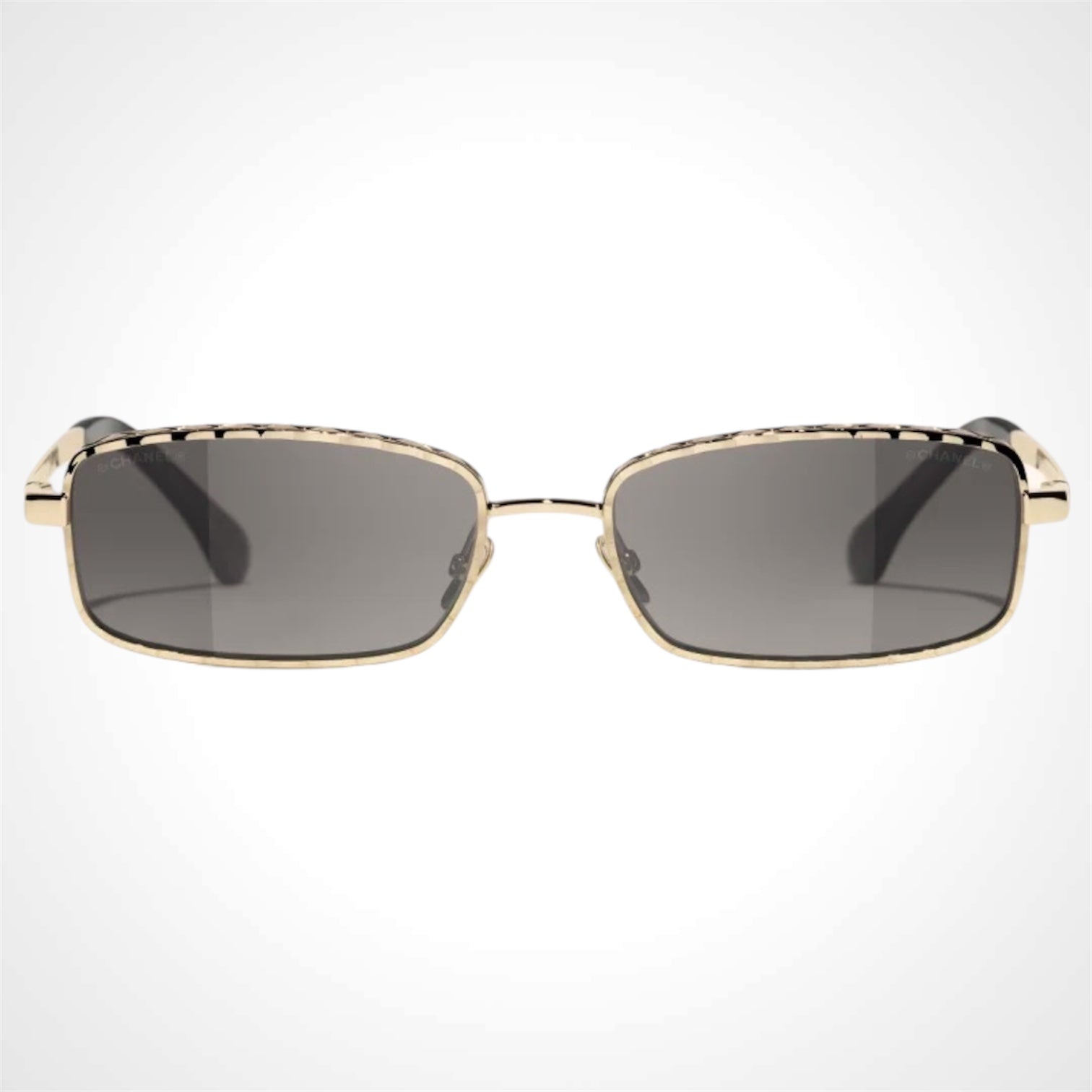 CH4295 C134/S6 Chanel rectangular sunglasses front view 
