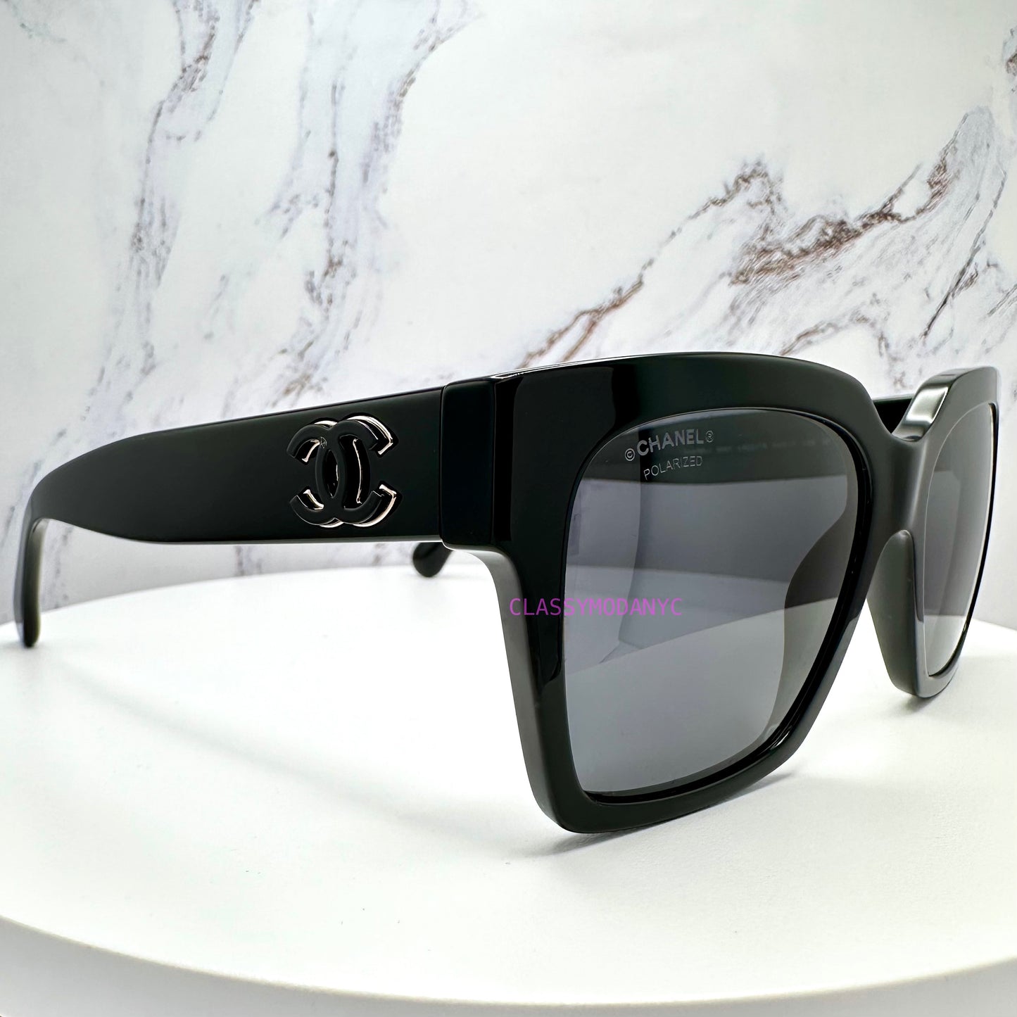 Chanel sunglasses CH5557 C622/T8 Chanel sunglasses side view 