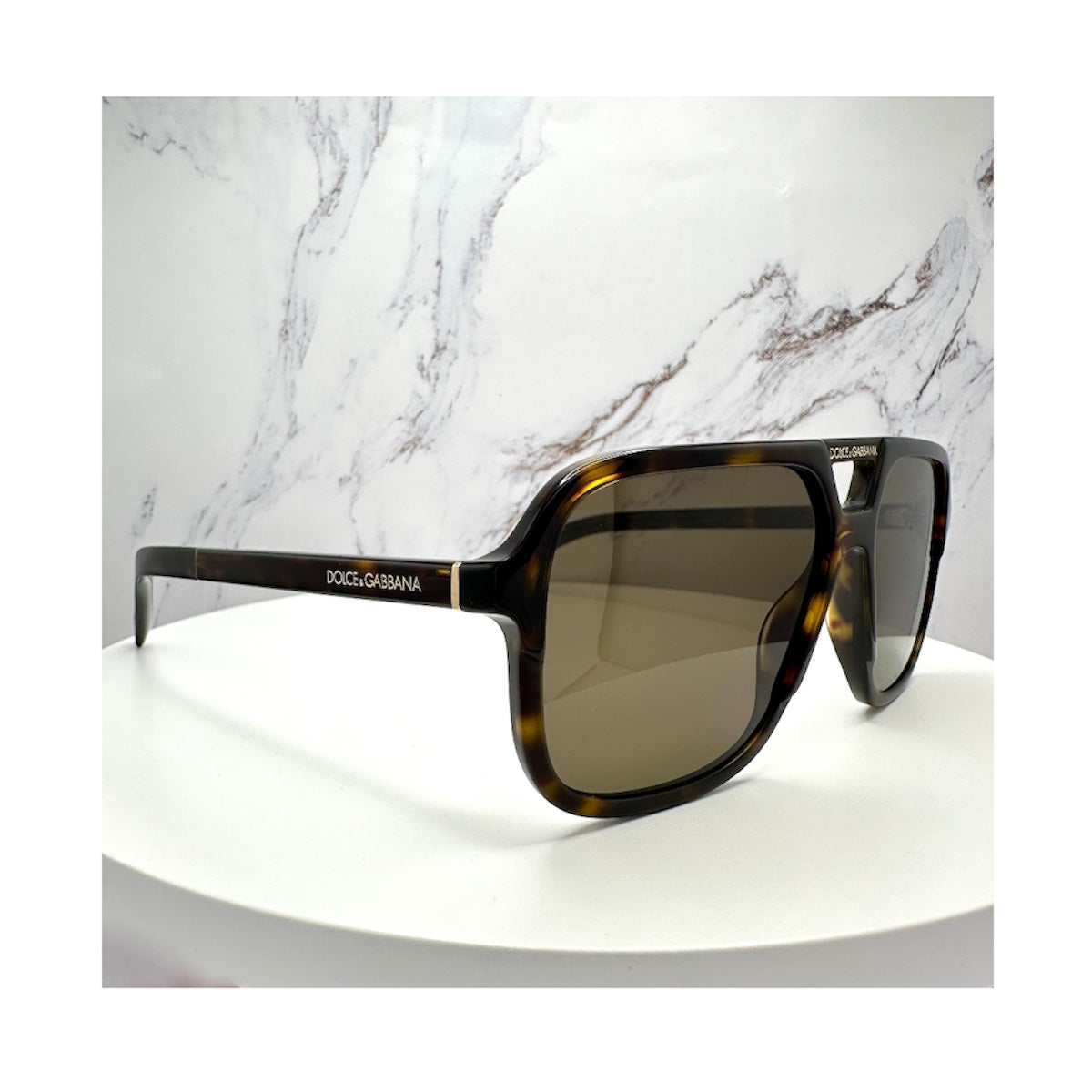 DG4354 502/73 Dolce & Gabbana Brown Aviator 