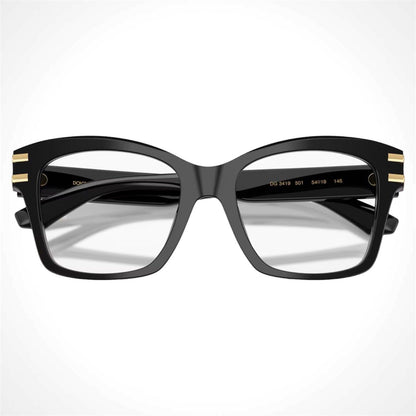 Dolce & Gabbana DG3419 501 black acetate front view