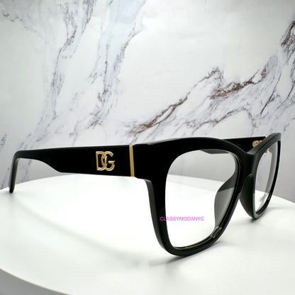 Dolce & Gabbana DG3430 501 black eyeglasses 