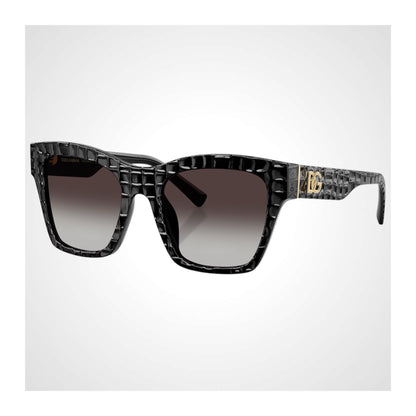 Dolce & Gabbana DG4512 32888G sunglasses crocco textured style 