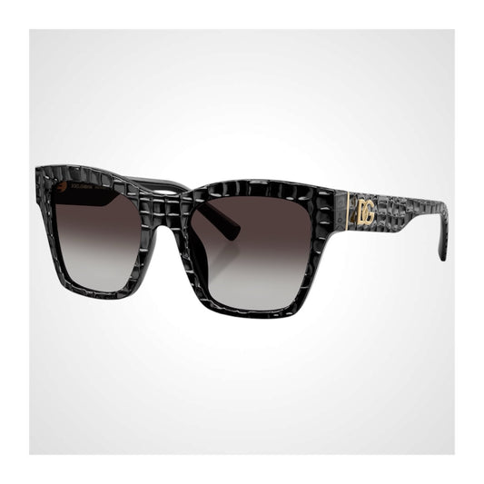 Dolce & Gabbana DG4512 32888G sunglasses crocco textured style 