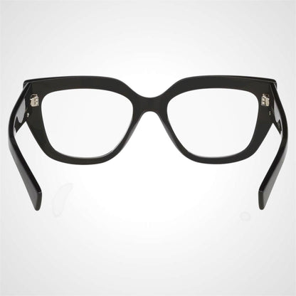 Gucci GG18470 001 black cat eye women's eyeglasses back view.